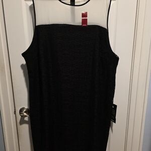 Elegant Black Lace Dress..Plus Size NWT